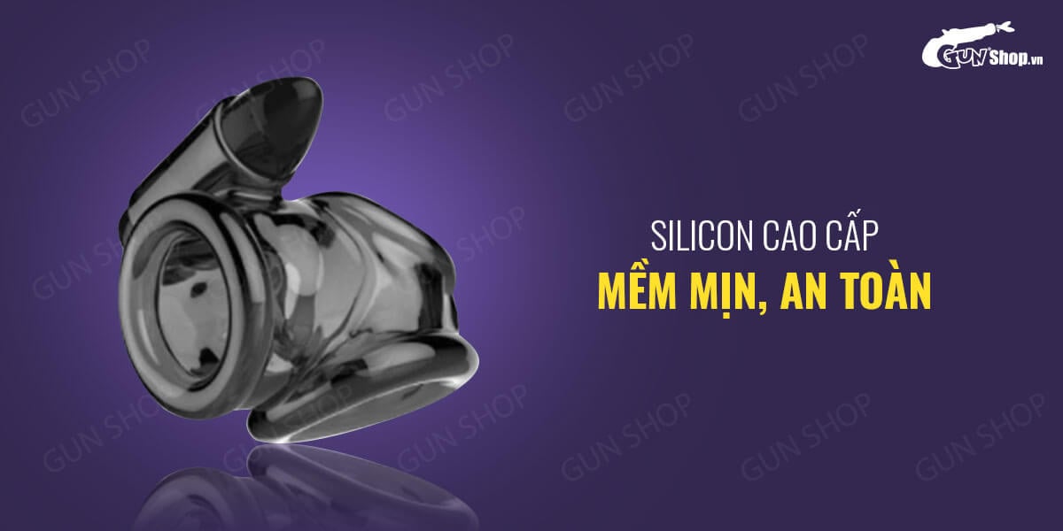 Bao cao su đôn dên rung Aichao Cock Sleeves kích thích mạnh mẽ