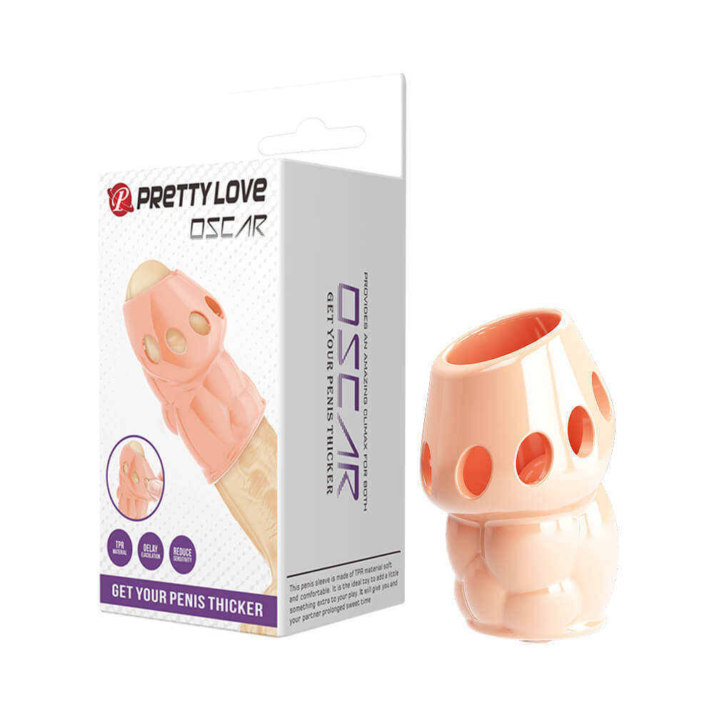 Bao cao su đôn dên Pretty Love Oscar silicon mềm tăng cảm giác