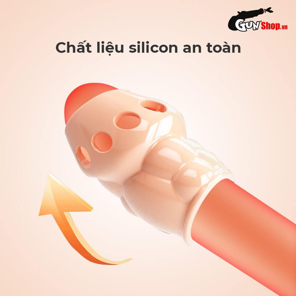 Bao cao su đôn dên Pretty Love Oscar silicon mềm tăng cảm giác