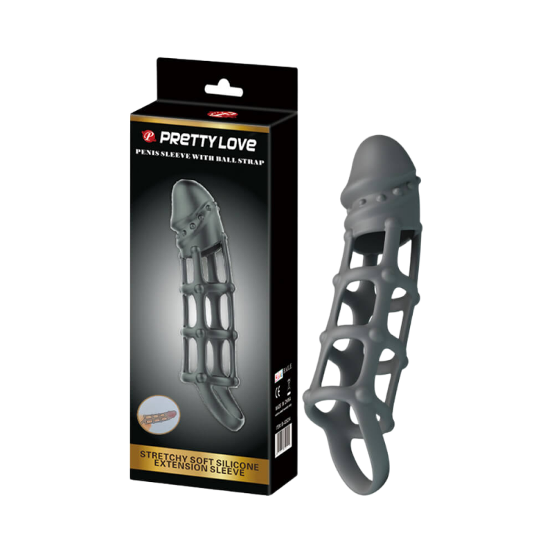 Cung cấp Bao cao su đôn dên Pretty Love Penis Sleeve With Ball Strap  chính hãng 