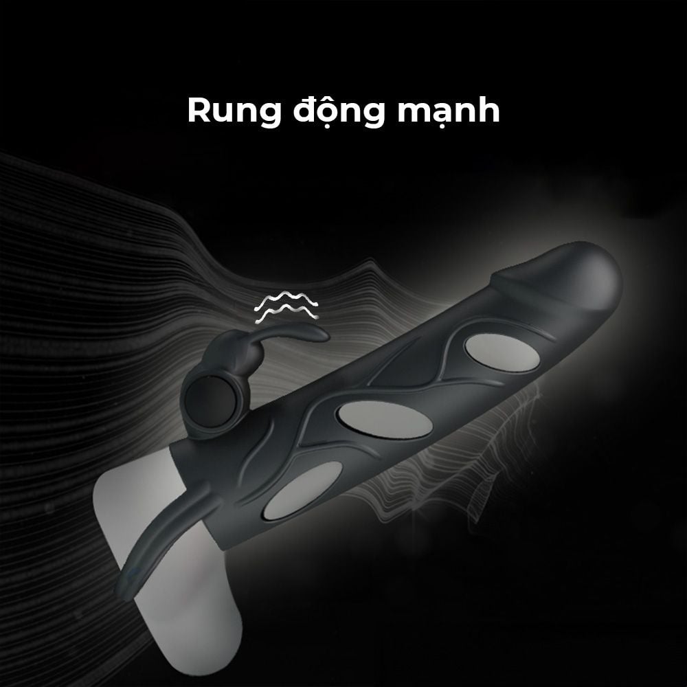 Bao Cao Su Đôn Dên Rung Pretty Love 5.5 Inch Siêu Bền