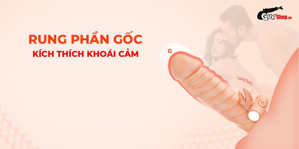 Leten Thread Rhythm Textured Condom - Strong Vibration Effects