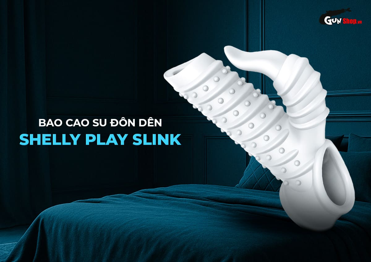 Cung cấp Bao cao su đôn dên Shelly Play Slink hở quy đầu loại tốt Cung cấp Bao cao su đôn dên Shelly Play Slink hở quy đầu loại tốt