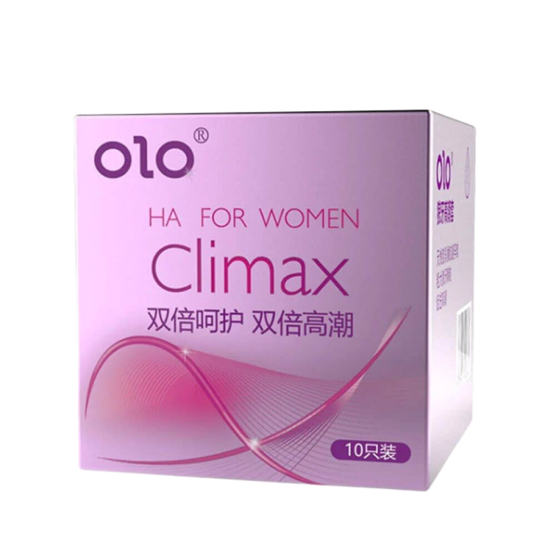  Sỉ Bao cao su OLO 0.01 Climax Ha For Women - Siêu mỏng dưỡng ẩm gai li ti - Hộp 10  giá tốt 