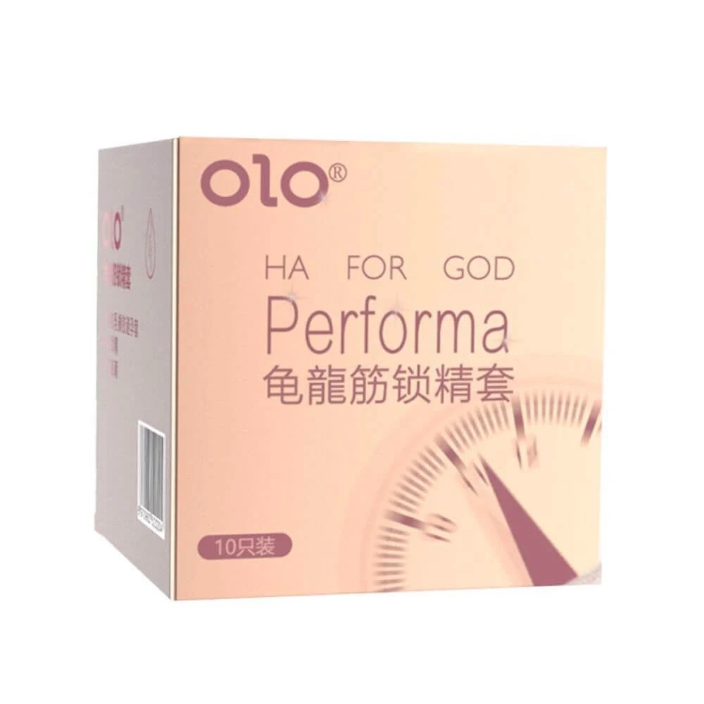 Bao cao su OLO 0.01 Performa Ha For God siêu mỏng kéo dài thời gian 