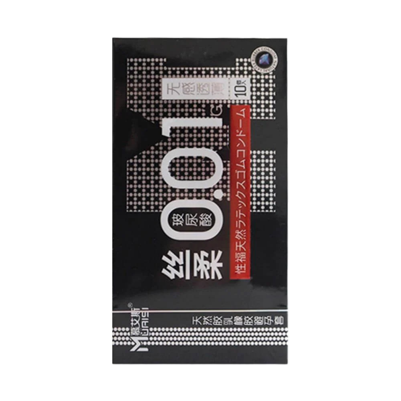  Shop bán Bao cao su Muaisi 0.01 Đen - Siêu mỏng 0.01mm - Hộp 10 cái giá rẻ 