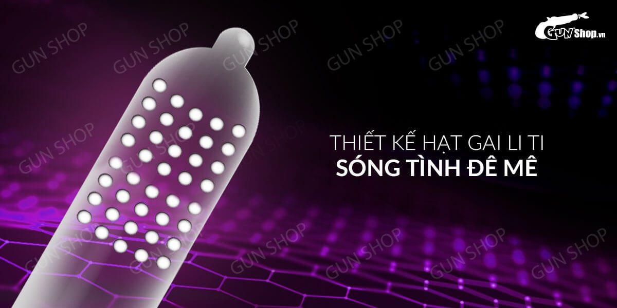 Muaisi 0.03mm Ultrathin Textured Latex Condom Box of 12