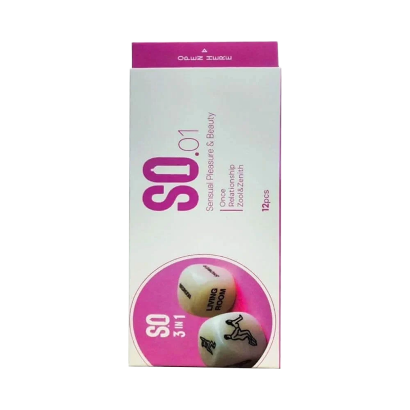  Cửa hàng bán Bao cao su SO 3 in 1 - Siêu mỏng gân và điểm nổi - Hộp 12 cái  nhập khẩu 