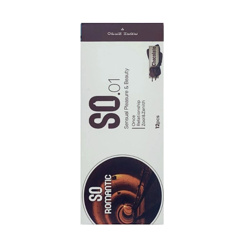 Nhập sỉ Bao cao su SO Romantic - Mỏng hương chocolate - Hộp 12 cái  chính hãng 