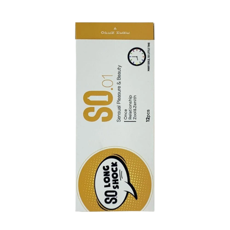  Nhập sỉ Bao cao su SO Long Shock - Mỏng kéo dài thời gian - Hộp 12 cái giá rẻ 