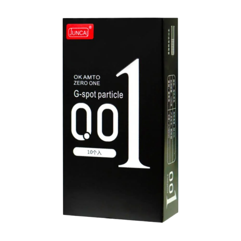  Review Bao cao su Juncai 001 Okamto G-Spot Black - Siêu mỏng gai li ti - Hộp 10 cái  có tốt không? 