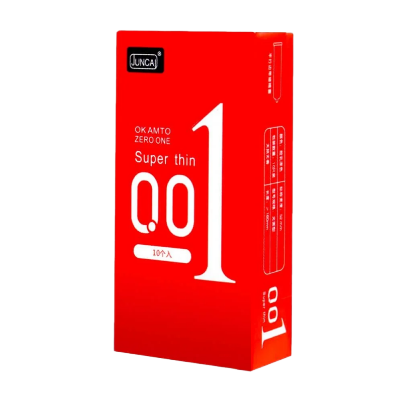  So sánh Bao cao su Juncai 001 Okamto Superthin Red - Siêu mỏng hương vani - Hộp 10 cái  mới nhất 