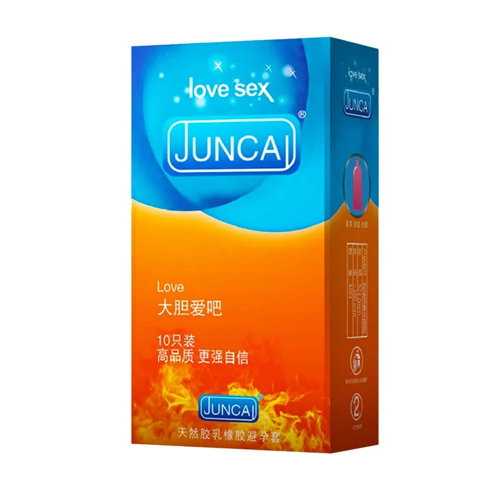 Bao cao su Juncai Love siêu mỏng truyền nhiệt nhanh thoải mái an toàn 