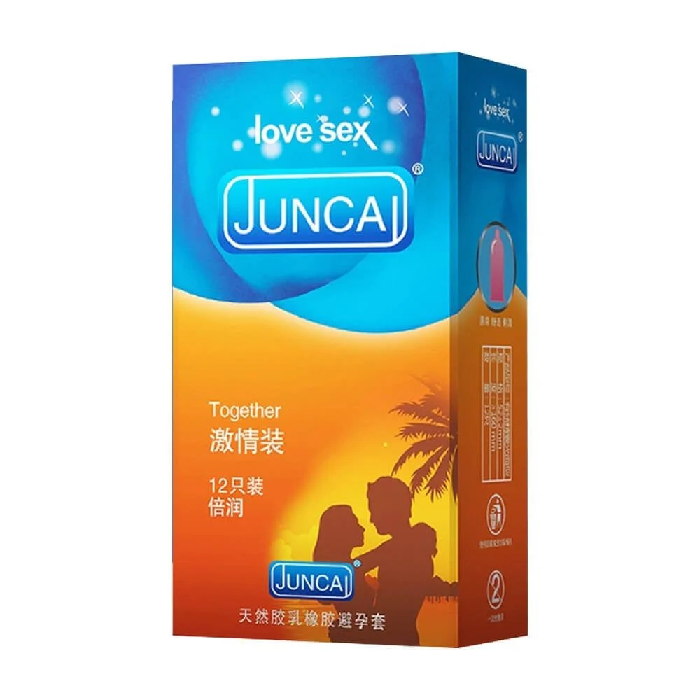 Bao cao su Juncai Together tăng độ nhạy ma sát tránh thai hiệu quả 