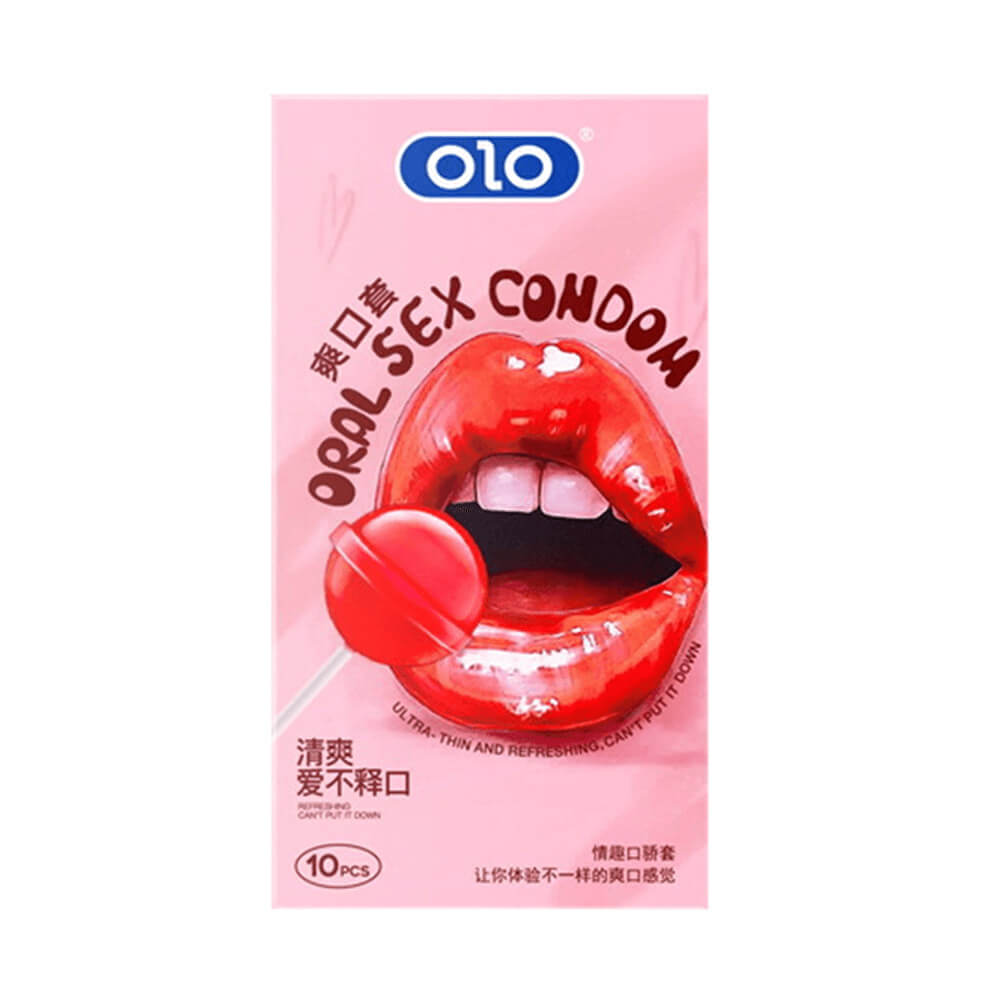 Bao Cao Su OLO Oral Sex Quan Hệ Miệng Siêu Mỏng Hộp 10 Cái An Toàn 