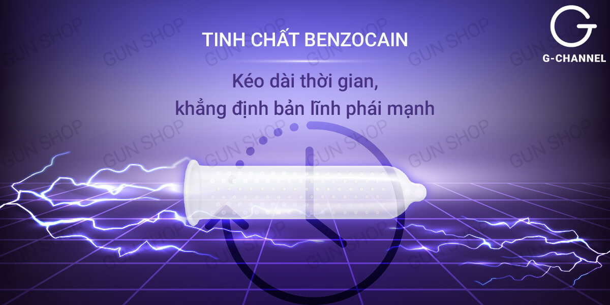 Bao cao su Storm Long Love kéo dài thời gian mềm mịn thoải mái an toàn