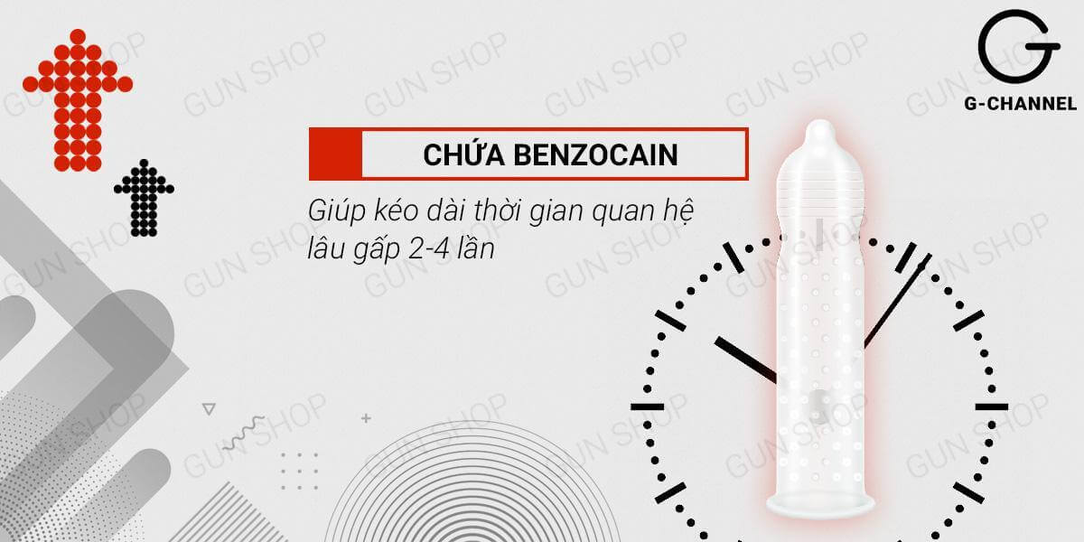 Bao cao su Azodra 4in1 kéo dài thời gian hỗ trợ tăng cực khoái