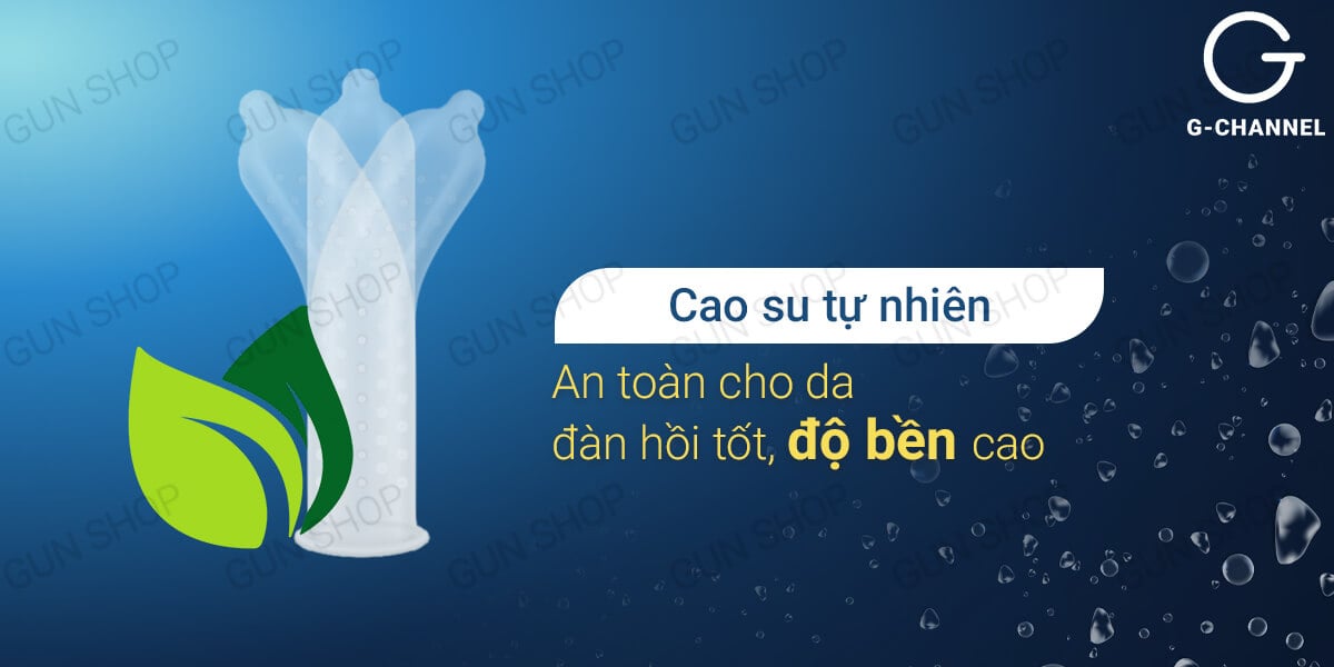 Bao cao su Rocmen Sea Horse Spikes kéo dài thời gian quan hệ