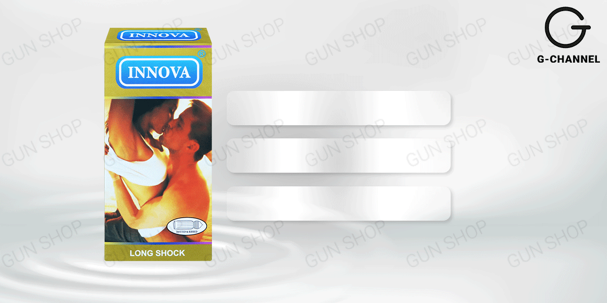 Bao cao su Innova vàng kéo dài thời gian hộp 12 cái uy tín