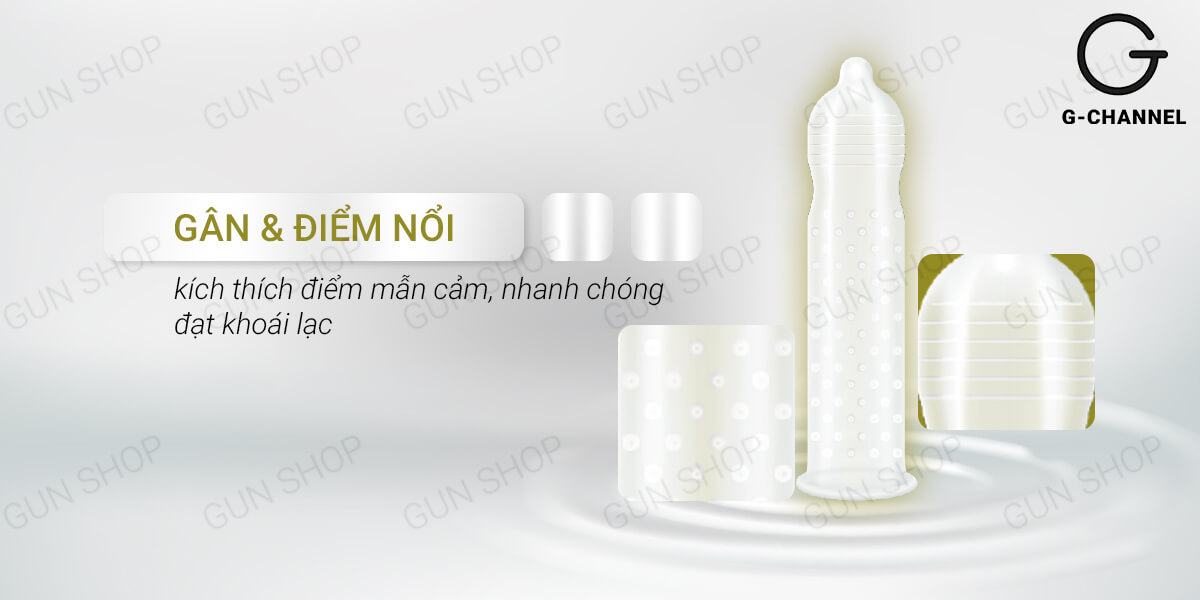 Bao cao su Innova vàng kéo dài thời gian hộp 12 cái uy tín