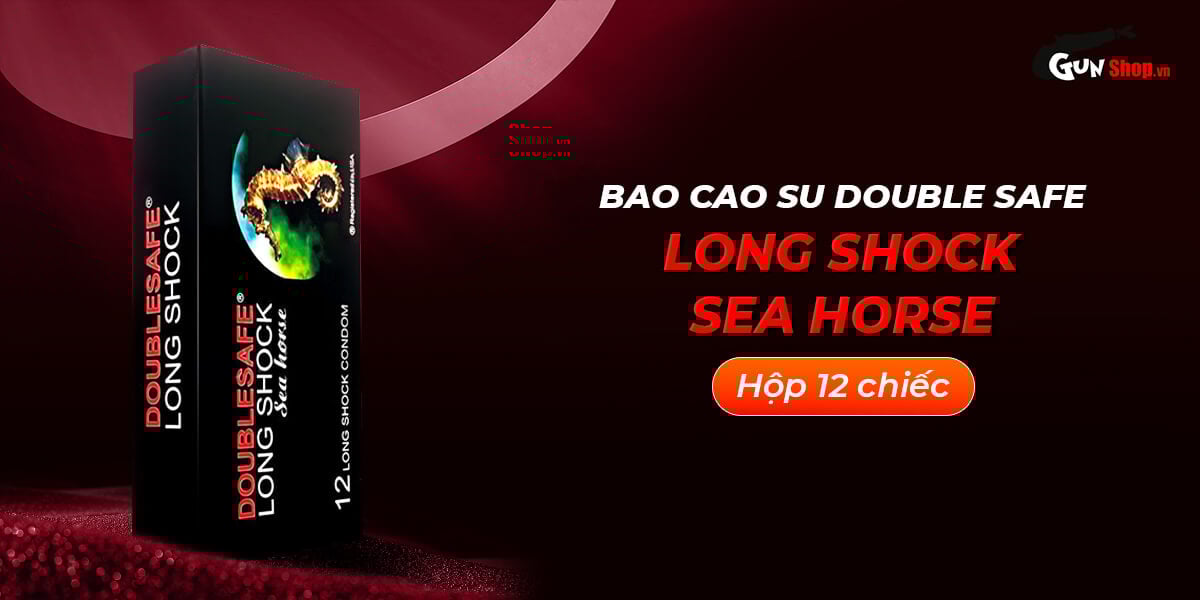 Bao Cao Su Cá Ngựa Kéo Dài Thời Gian Hộp 12 Cái Chính Hãng