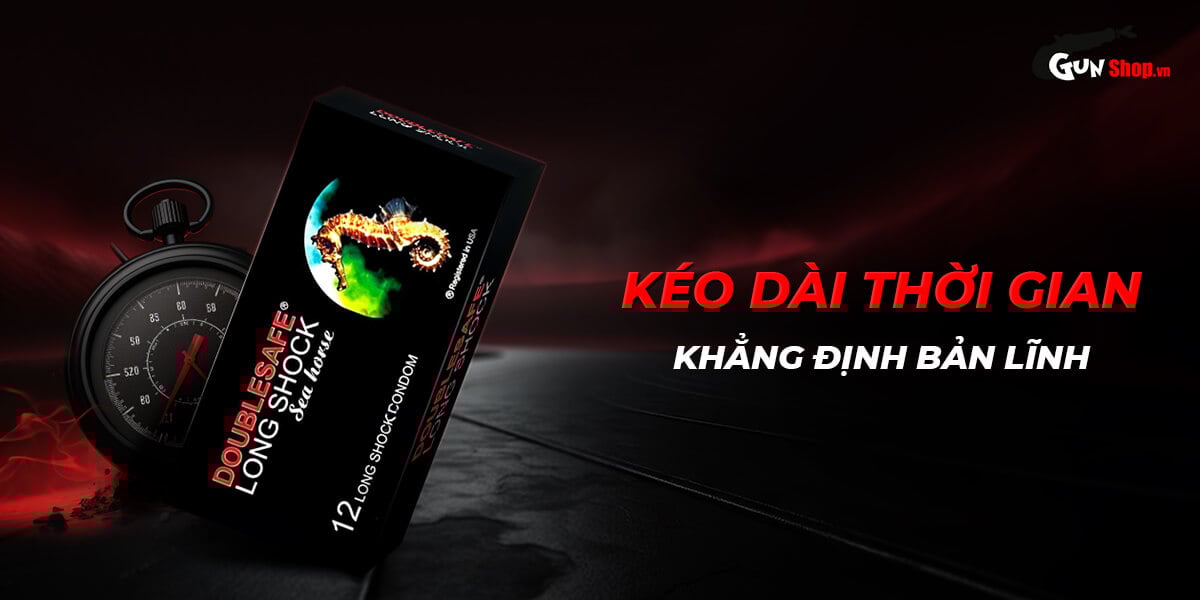 Bao Cao Su Cá Ngựa Kéo Dài Thời Gian Hộp 12 Cái Chính Hãng