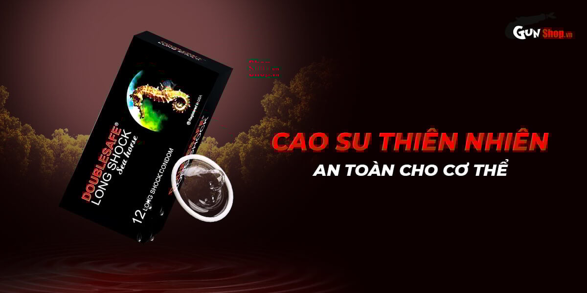 Bao Cao Su Cá Ngựa Kéo Dài Thời Gian Hộp 12 Cái Chính Hãng