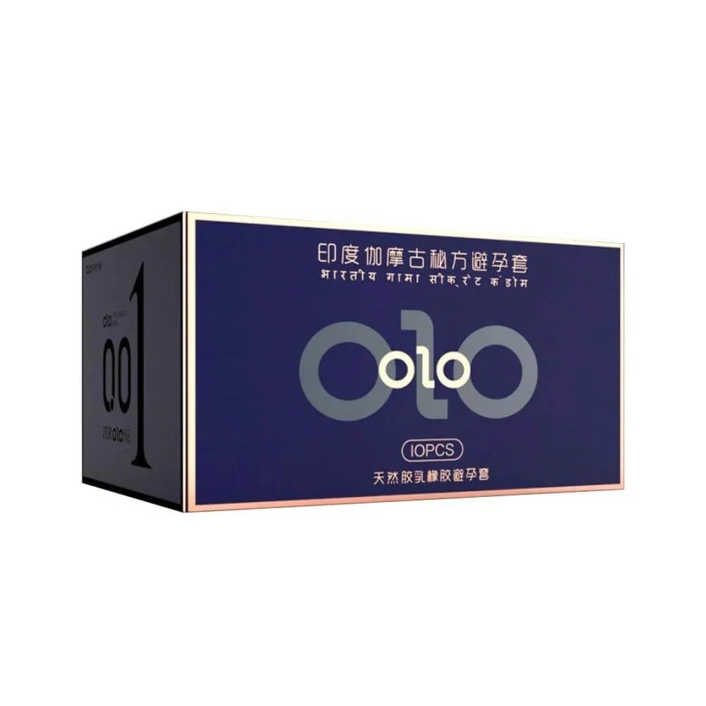 Bao cao su OLO 0.01 xanh siêu mỏng mát lạnh kéo dài thời gian quan hệ 
