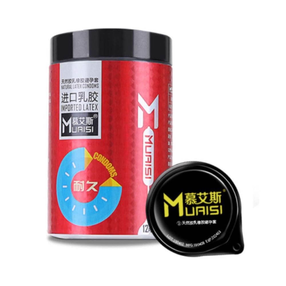 Bao Cao Su Muaisi Imported Latex Red Kéo Dài Thời Gian 