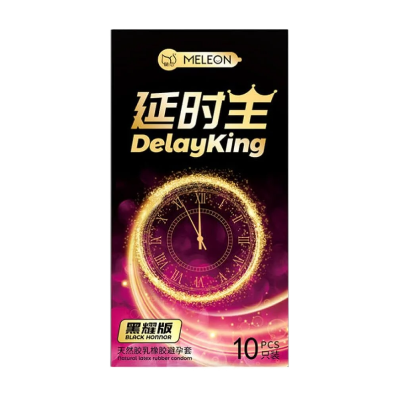 Cung cấp Bao cao su Meleon Delayking Black Honnor - Kéo dài thời gian - Hộp 10 cái  mới nhất 