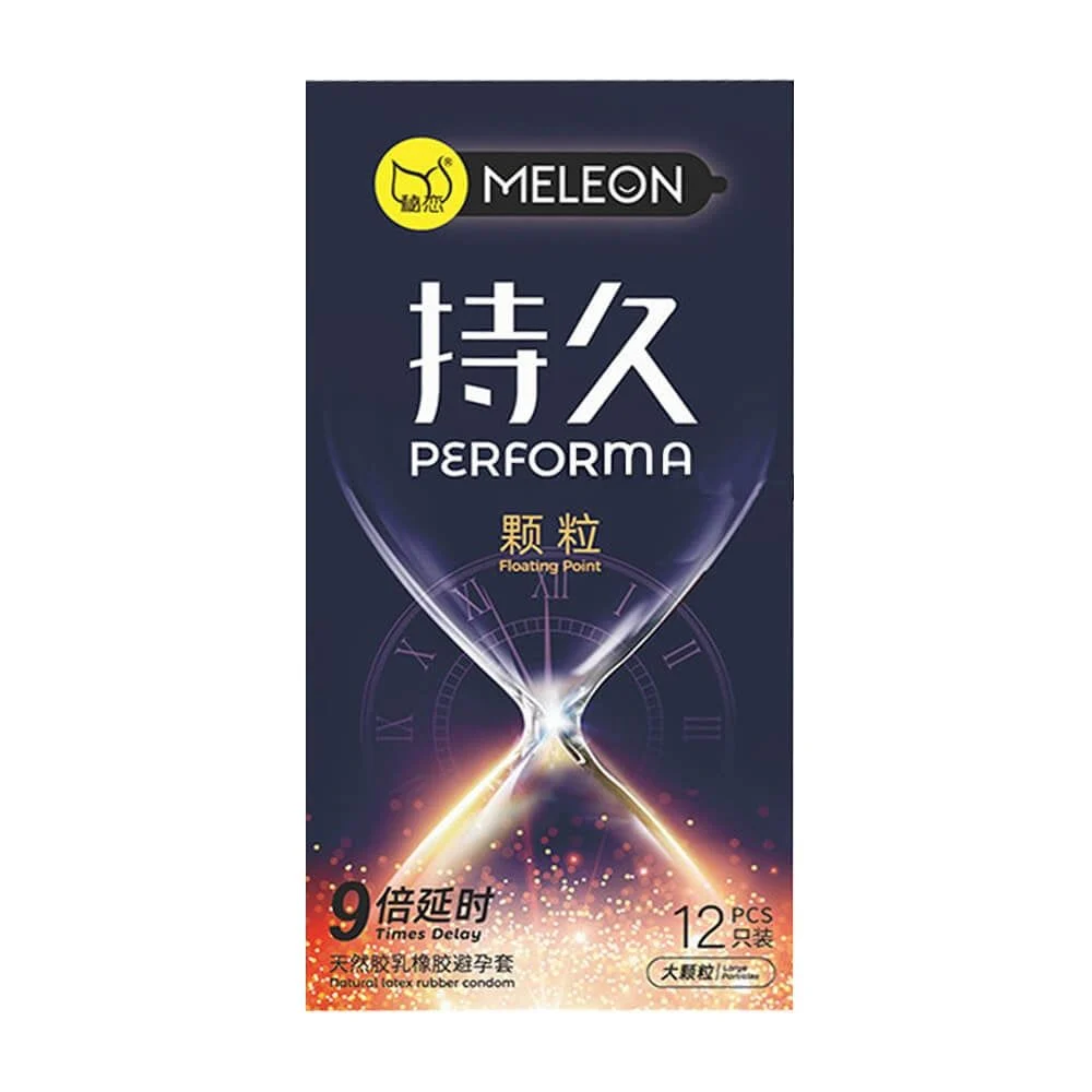 Bao cao su Meleon Performa kéo dài gấp 9 lần hộp 12 cái 