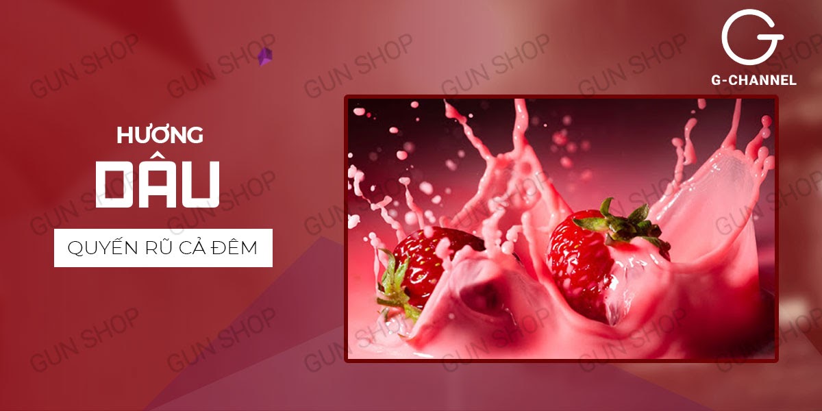 Đại lý Bao cao su OKHQ hương dâu - Hộp 144 cái  cao cấp