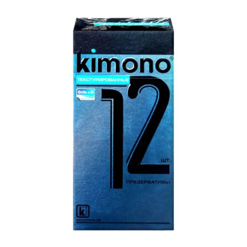 Bao cao su Kimono Dotted siêu mỏng 0.03mm liền mạch hộp 12 cái 