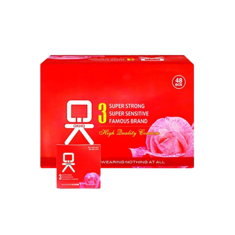  Địa chỉ bán Bao cao su OKHQ không mùi - Hộp 144 cái  mới nhất 