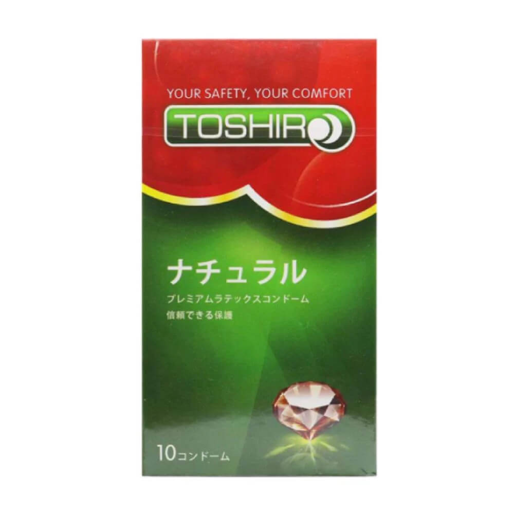 Bao cao su Toshiro mỏng trơn 10 cái cảm giác siêu thật thoải mái 