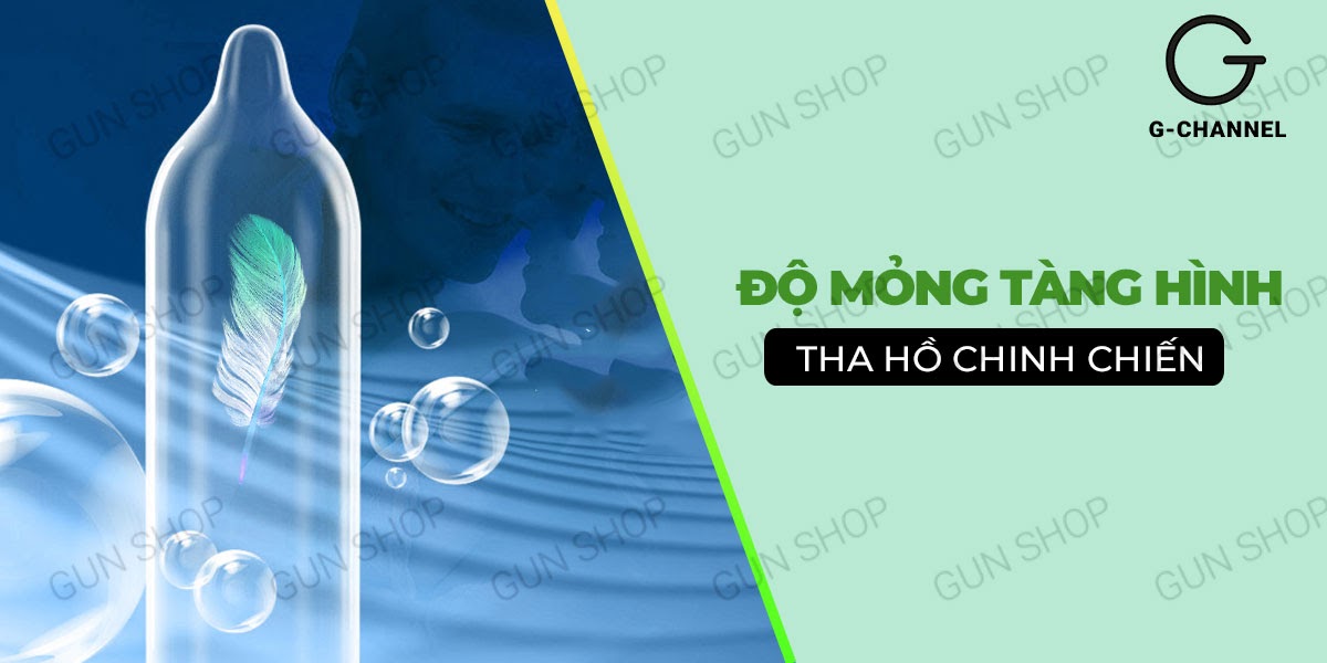  Giá sỉ Bao cao su Toshiro Trơn - Mỏng trơn - Hộp 10 cái mới nhất