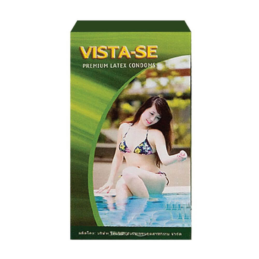 Bao cao su Vista mỏng trơn an toàn cảm giác tự nhiên 
