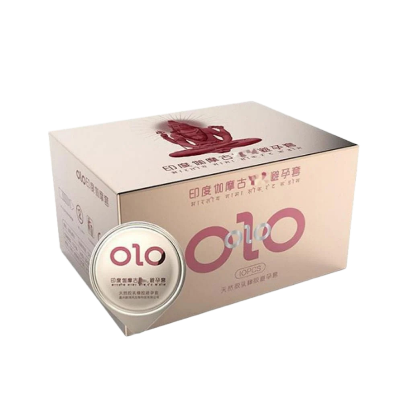  So sánh Bao cao su OLO 0.01 Gamma Formula - Kéo dài thời gian gân gai - Hộp 10 cái  cao cấp 