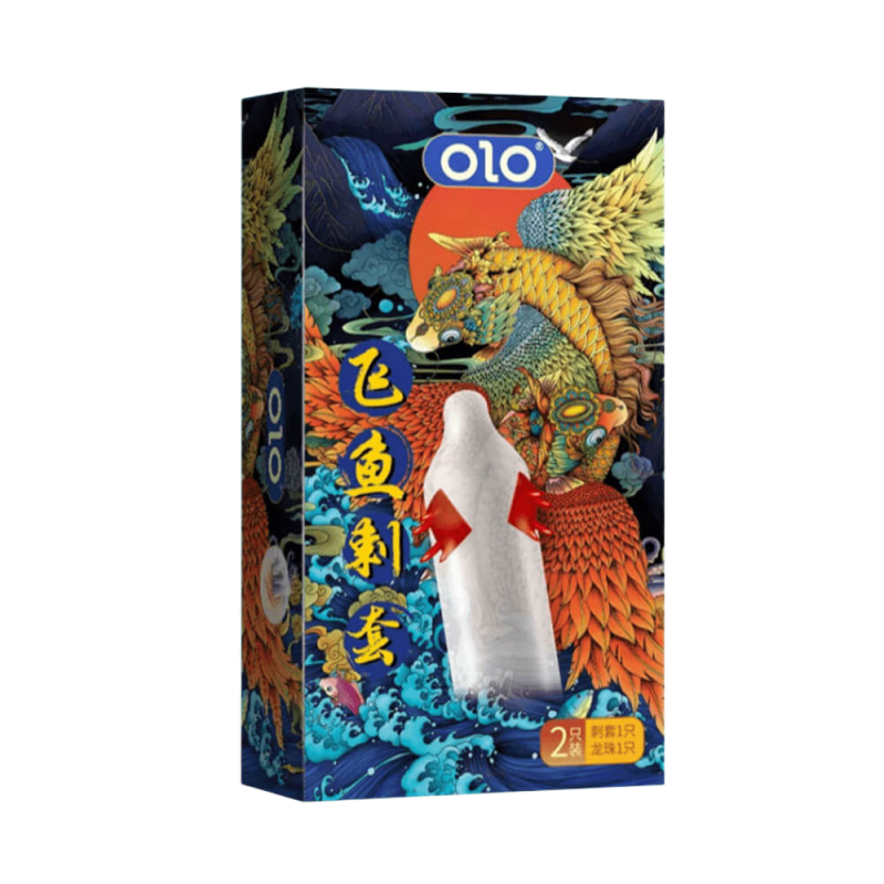  Nơi bán Bao cao su OLO Cá thần - Gai cạnh - Hộp 1 cái + 1 bi silicon  chính hãng 