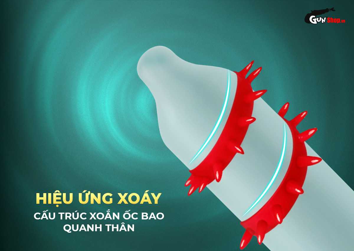 Giá sỉ Bao cao su OLO Kỳ lân - Gai xoắn - Hộp 1 cái + 1 bi silicon nhập khẩu Giá sỉ Bao cao su OLO Kỳ lân - Gai xoắn - Hộp 1 cái + 1 bi silicon nhập khẩu