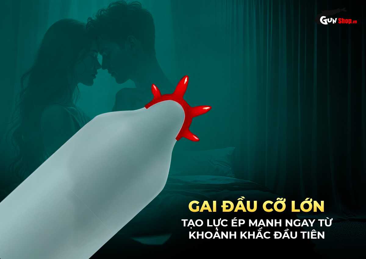 Cung cấp Bao cao su OLO Nai - Gai đầu - Hộp 1 cái + 1 bi silicon tốt nhất