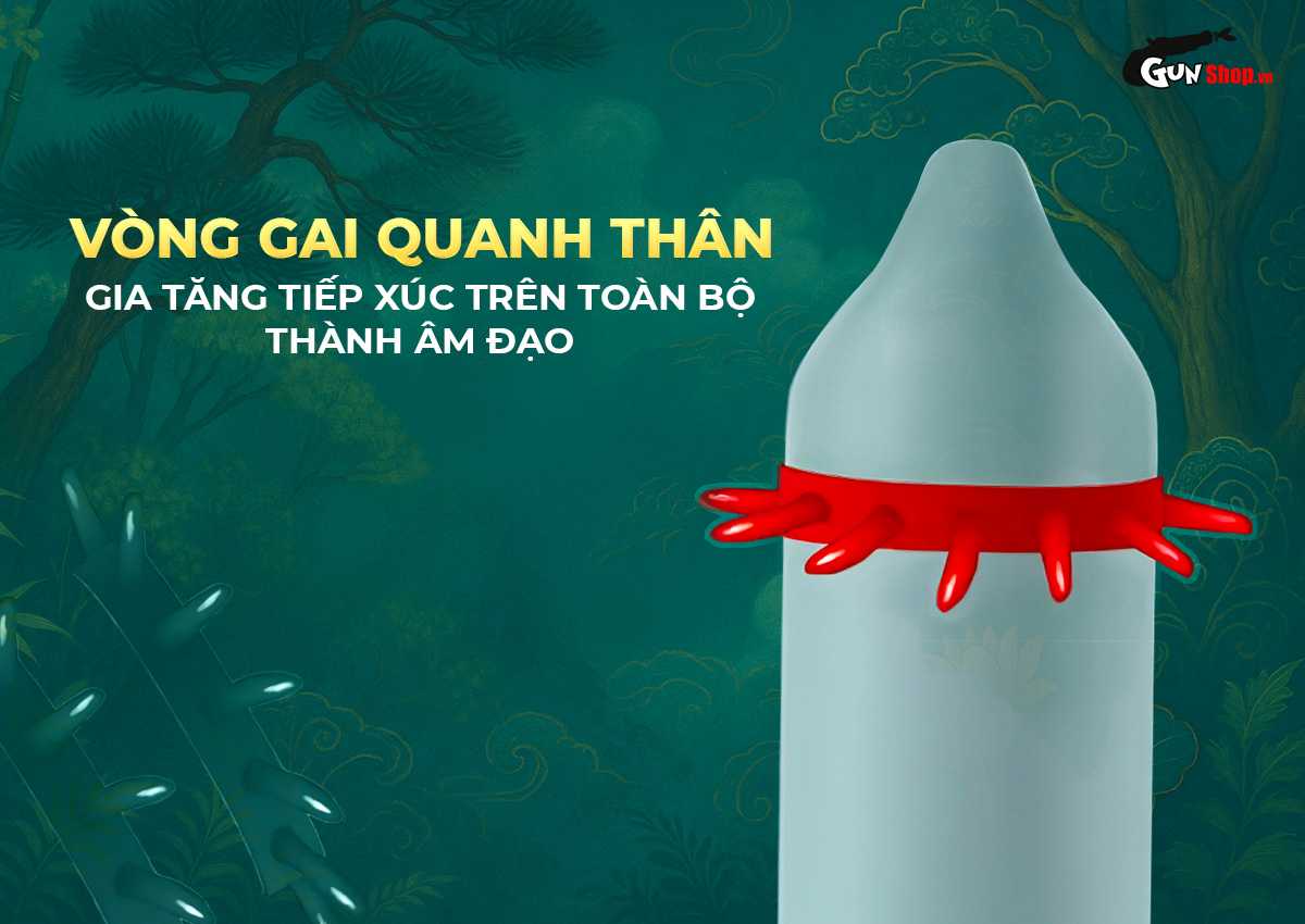 Cung cấp Bao cao su OLO Nai - Gai đầu - Hộp 1 cái + 1 bi silicon tốt nhất