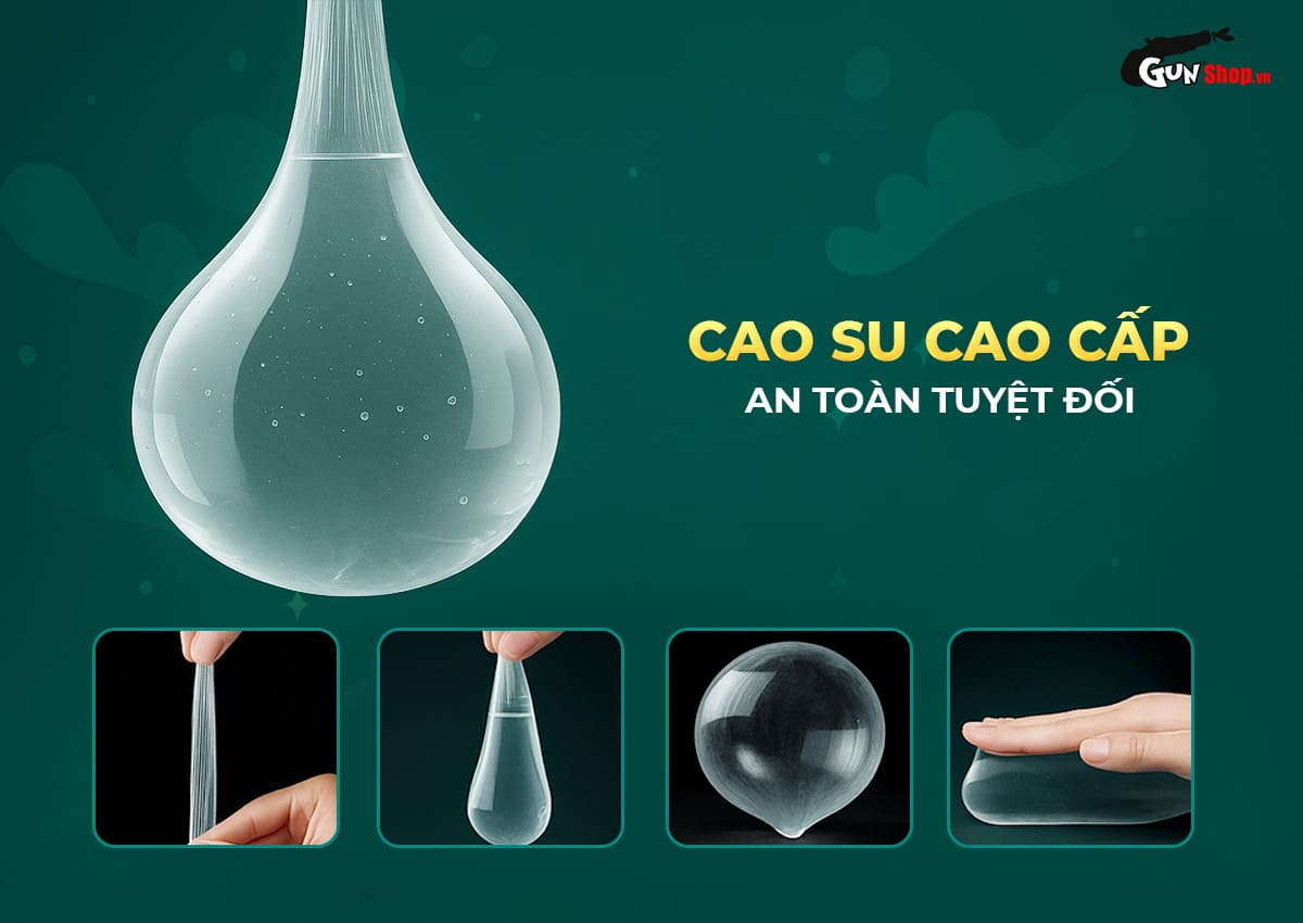  Sỉ Bao cao su OLO Rồng xanh - Gai chùm đầu - Hộp 1 cái + 1 bi silicon chính hãng