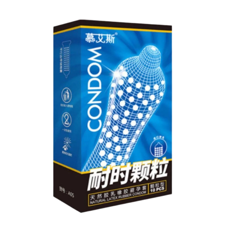  Phân phối Bao cao su Muaisi Xanh Dương - Nhiều gel gai li ti - Hộp 10 cái  có tốt không? 