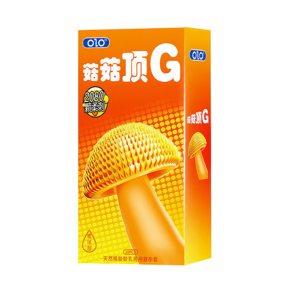 Bao cao su OLO Spike G gai mềm hộp 10 cái tăng khoái cảm 