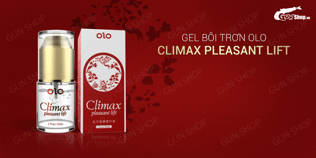 Gel Bôi Trơn Tăng Khoái Cảm Nữ OLO Climax Pleasant Lift 20ml