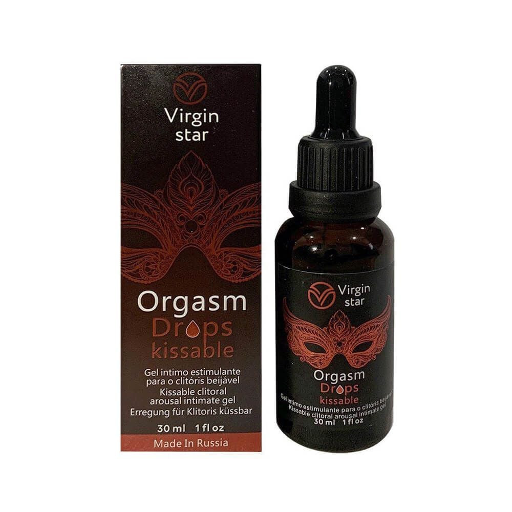 Gel bôi trơn Virgin Star Orgasm Drops Kissable giúp se khít 