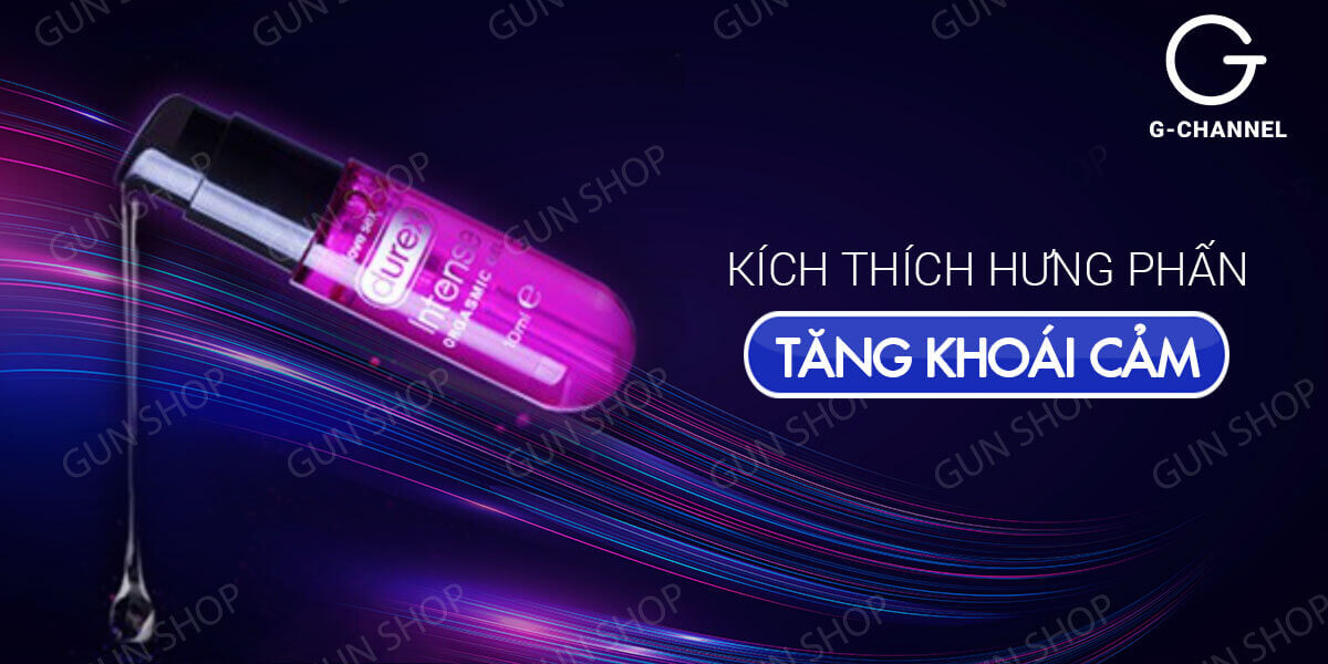 Gel bôi trơn Durex Intense Orgasmic se khít tăng khoái cảm