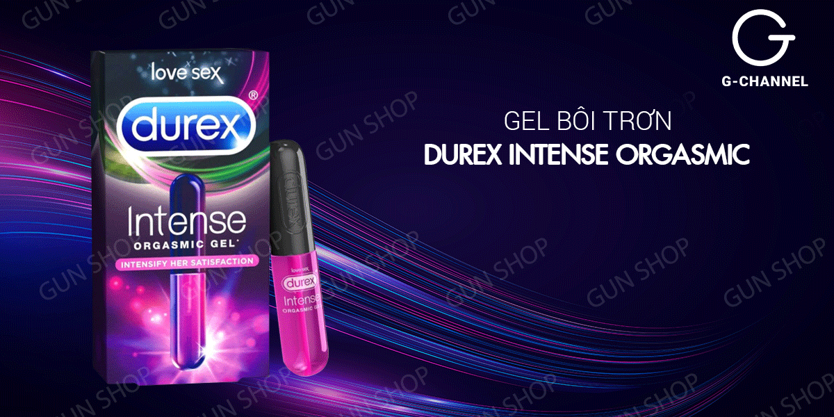Gel bôi trơn Durex Intense Orgasmic se khít tăng khoái cảm