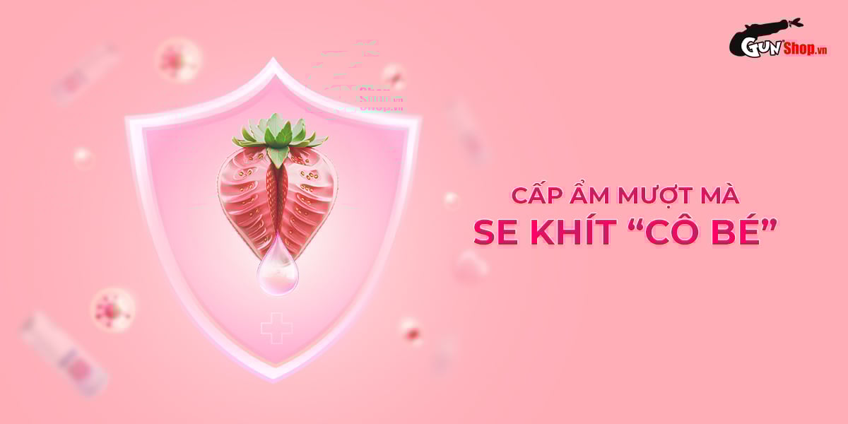 Gel Shell Love Pink 50ml tăng khoái cảm se khít âm đạo hiệu quả